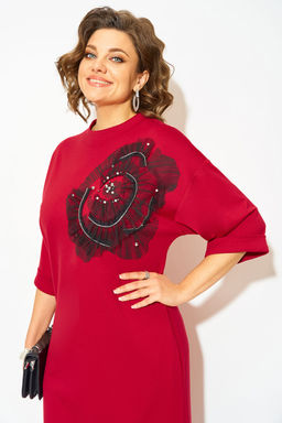 Платье Liliana 1464 алый