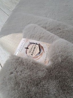 Коврик декоративный Maldivian resort (серебро платина) 80х120