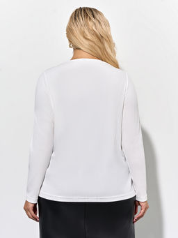 Джемпер 0310-1с белый - Dora фото 8