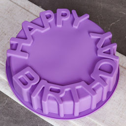 Форма для выпечки "Кекс" 20,5см. силиконовая HL-028 арт. 718974