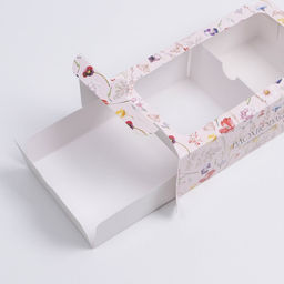 Цена за 5 шт. Коробка для макарун, кондитерская упаковка, «Вдохновляй» 18 х 10.5 х 5.5 см