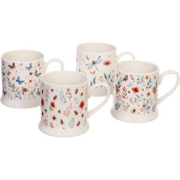 Цена за 2 шт. Кружка керамическая 380мл "Летний день", микс 4рисунка