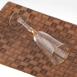 Жаклин Бокал стеклянный 220мл, д7,3см, h22,2см, для шампанского, тонкостенное, прозрачное стекло, отводка золотом (Китай) Цена указана за штуку. В коробке 4 штуки. - Домашняя мода фото 6