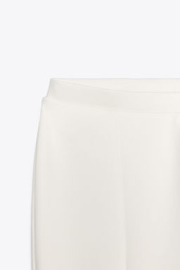INTERLOCK FLARE TROUSERS