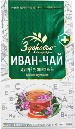 Здоровье. Иван-чай листовой 50 гр. мягкая упаковка