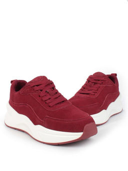 05-A504-6 VINOUS Кроссовки женские (натуральная замша)