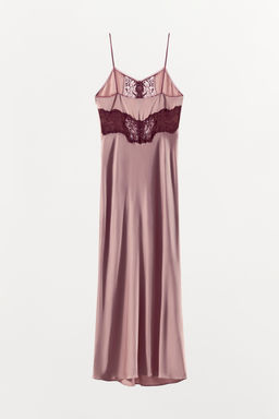 SATIN LACE DRESS - Zara фото 6