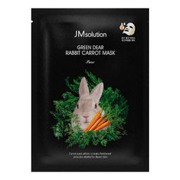 Тканевая маска с экстрактом моркови - Green Dear Rabbit Carrot Mask , 30 мл