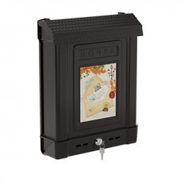 Ящик почтовый с замком с декором М6434