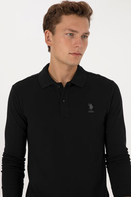 Erkek Siyah Basic Sweatshirt - U.s. polo assn фото 16