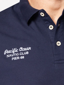 VILATTE / Футболка-поло из трикотажа пике с эластаном  фото 8