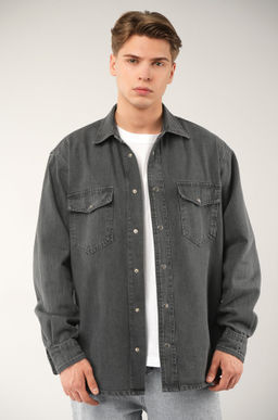 Мужская джинсовая рубашка Happyfox