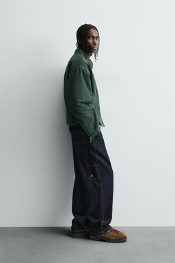 CROPPED DENIM JACKET - Zara фото 4