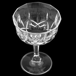 Бокал (креманка) стеклянный Император 240мл, д10см, h14см, на ножке, форма Шале, набор 6шт, в коробке, Делисога (Delisoga) (Китай) - Домашняя мода фото 2