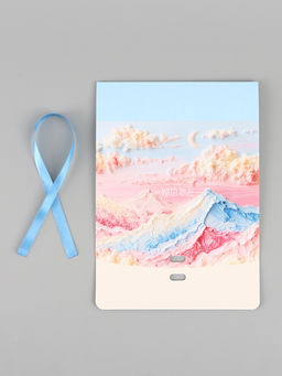 Цена за 2 шт. Коробка подарочная самосборная With love, 20×18×5 см, с лентой