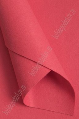 Фетр мягкий 1 мм, Корея Royal 40*55 см (5 шт) алый RN 43