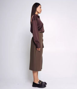 Юбка #КТ8085 (1), хаки