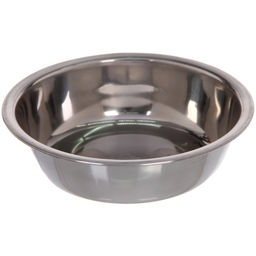 Цена за 2 шт. Миска пластиковая с металлической чашкой "Колор-Лягушка" 20*5см цвет нежно-зеленый/250мл