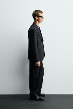 HERRINGBONE SUIT BLAZER - Zara фото 4
