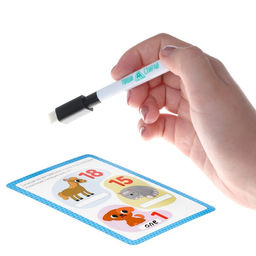 Развивающий набор пиши-стирай Учимся писать. Numbers, 15 карт - Лас играс фото 4