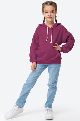 Толстовка для девочки из футера с микроначесом Bonito  фото 23