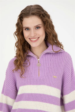 Женский сиреневый свитер - U.s. polo assn фото 2