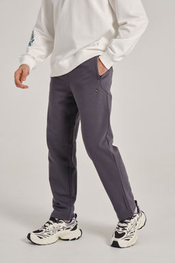 Брюки трикотажные утепленные Серый