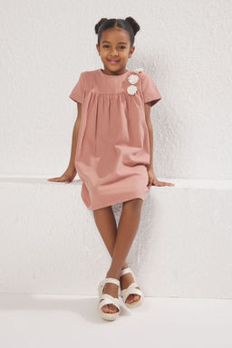 Trendyol Shoes Bej Sim Detayl? Capraz Bantl? Buyuk K?z Cocuk Kids Sandalet TAKSS25SD00026