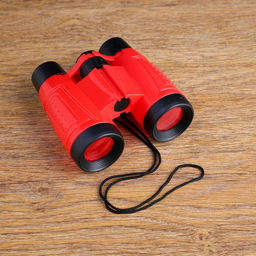 Бинокль 4х, детский, пластик, резина, микс, 10х11 см - Simaland фото 13