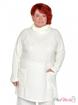 Свитер Модель №1649 размеры 44-84 - Plusmoda фото 7