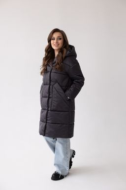 Куртка женская демисезонная 23982 (графит) - Kankan фото 2