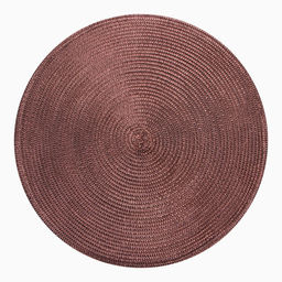 Салфетка сервировочная Доляна цв.коричневый, d 38 см  фото 3