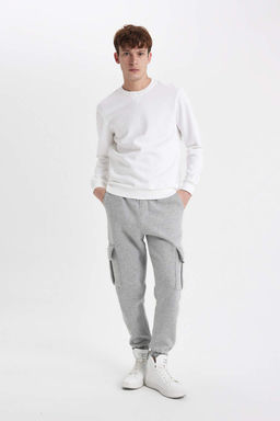 Спортивные брюки стандартного кроя с карманами-карго - Defacto фото 2