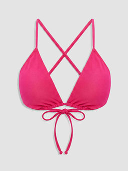 D?z ??kar?labilir Pedli Kad?n Bikini ?st