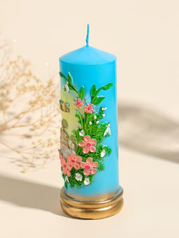 Свеча декоративная Пасхальный столбик, 6?15.5 см, 250 г