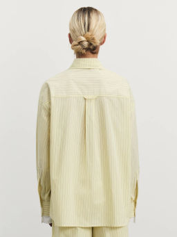 Рубашка с двойными манжетами из хлопка / Zarina  фото 5