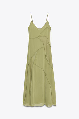 FLOWING COLOUR BLOCK DRESS - Zara фото 14