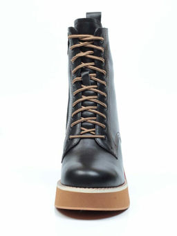 04-DMD-M7079 BLACK Ботинки зимние женские (натуральная кожа, натуральный мех) - No name фото 10