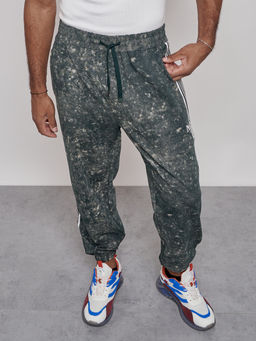 Брюки джоггеры спортивны мужские зеленого цвета 12931Z - Mtforce фото 12