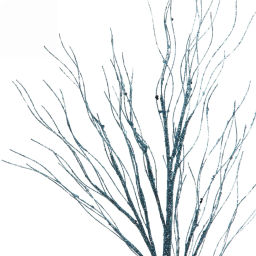 Ветка декоративная "Нежность" 77 см, Голубой