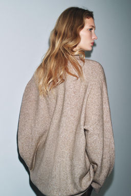 OVERSIZE WOOL JUMPER - Zara фото 3