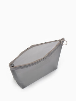 Косметичка Classic, сетка, на молнии, серая