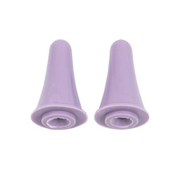 Для вязания Gamma PP-03 наконечники для спиц 1.2мм-2мм пластик 2 шт сиреневый фото 3