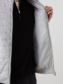 Slim Fit Dik Yaka Erkek Mont