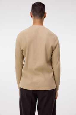 Camiseta en punto gofrado Slim Fit - H&m фото 6