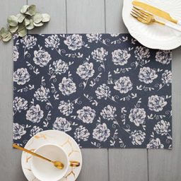 Цена за 2 шт. Салфетка на стол Цветы