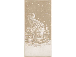 Полотенце махровое 6с102.511ж2 Рождественской ночью(лен3) 67х150см