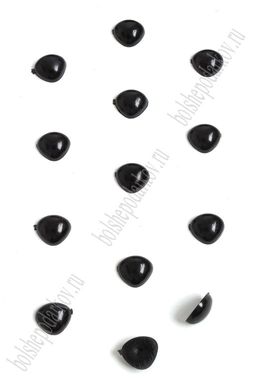Фурнитура "Носики для игрушек" 11*10 мм (100 шт) SF-1633, черный
