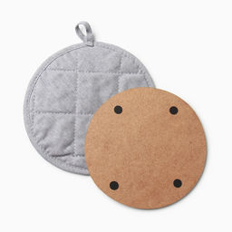 Набор кухонный Love: прихватка, подставка под горячее, МИКС - Доляна фото 3