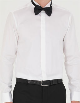 Beyaz Slim Fit Smokin G_mlek